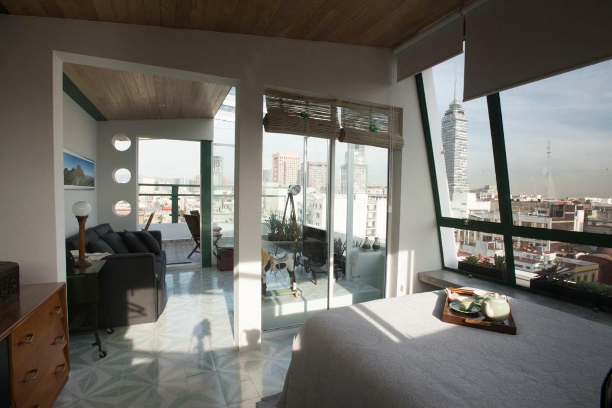 Duplex/Terraza Privada En Corazon Centro Historico Apartment เม็กซิโกซิตี้ ภายนอก รูปภาพ